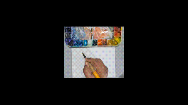 Watercolor Painting Process 5